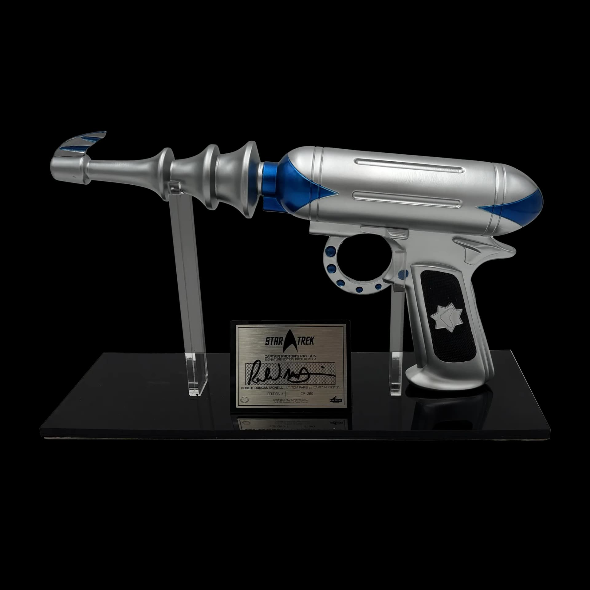 Star Trek | Captain Proton Ray Gun - Robert Duncan McNeill Signature Edition Prop Replica image 2