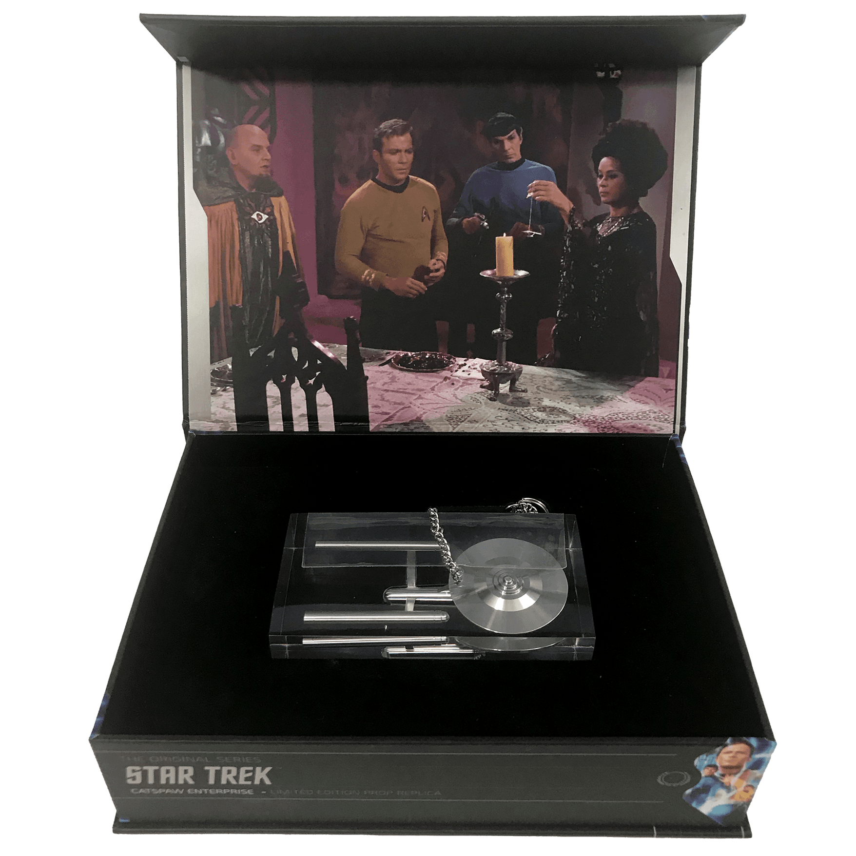 Star Trek | Catspaw Enterprise Prop Replica (Acrylic-Encased, SDCC 2024) image 7
